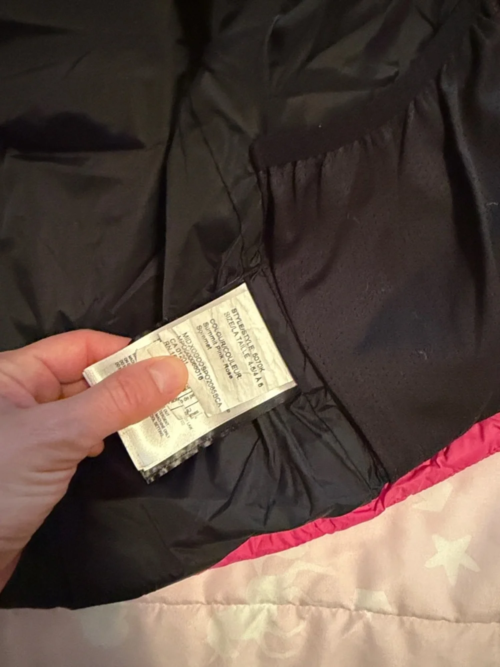 Canada Goose Girls Bright Pink Hooded Puffer Jacket - Picture 9 of 10